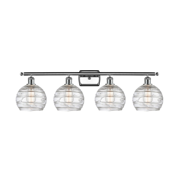 Innovations Ballston 516-4W-PC-G1213-8-LED Bath Vanity Light 36 in. wide - Polished Chrome