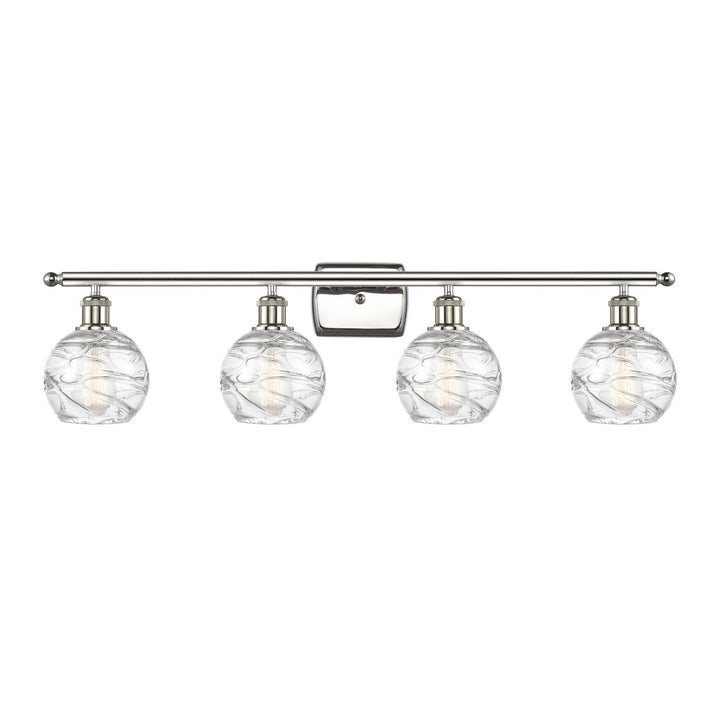 Innovations Ballston 516-4W-PN-G1213-6-LED Bath Vanity Light 36 in. wide - Polished Nickel