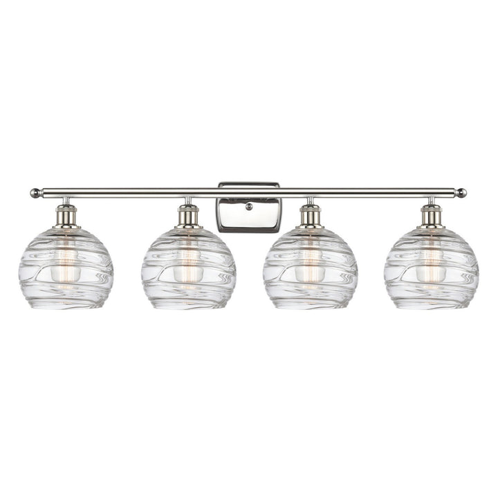 Innovations Ballston 516-4W-PN-G1213-8 Bath Vanity Light 36 in. wide - Polished Nickel