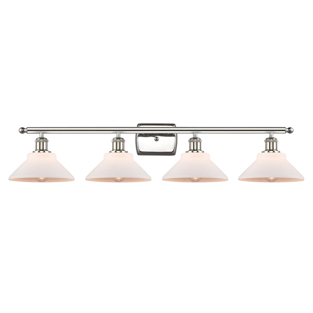 Innovations Ballston 516-4W-PN-G131-LED Bath Vanity Light 36 in. wide - Polished Nickel