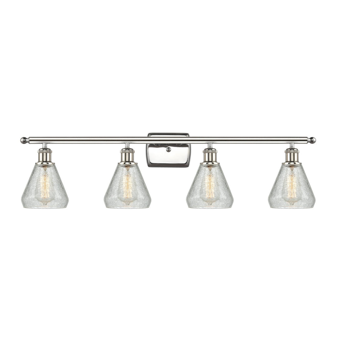 Innovations Ballston 516-4W-PN-G275 Bath Vanity Light 36 in. wide - Polished Nickel