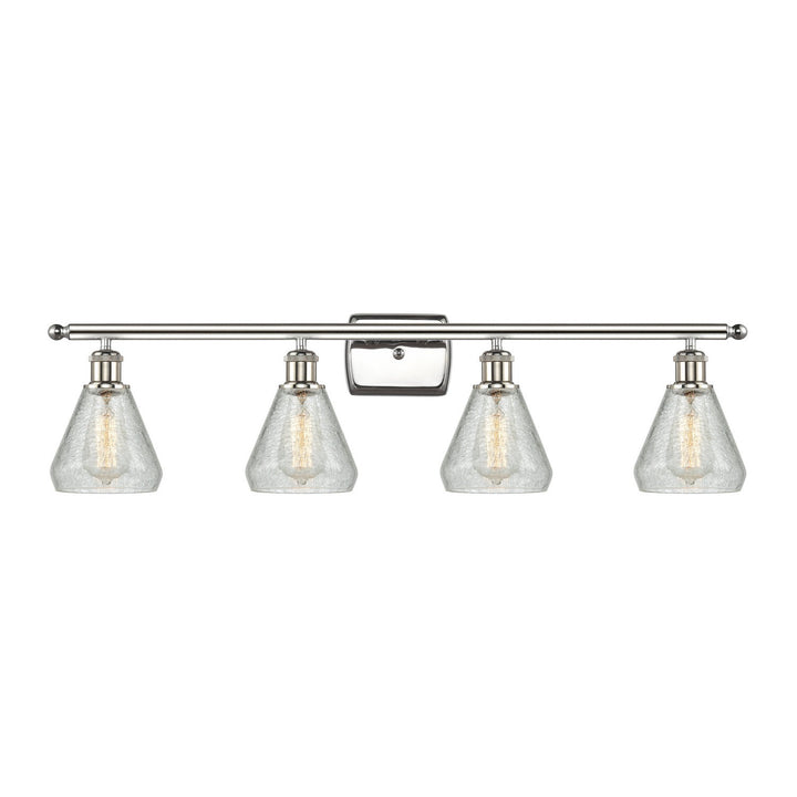 Innovations Ballston 516-4W-PN-G275 Bath Vanity Light 36 in. wide - Polished Nickel