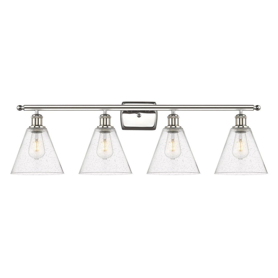 Innovations Ballston 516-4W-PN-GBC-84 Bath Vanity Light 38 in. wide - Polished Nickel