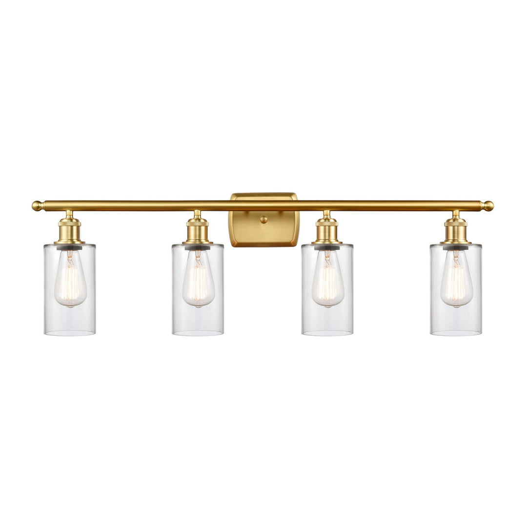 Innovations Ballston 516-4W-SG-G802 Bath Vanity Light 36 in. wide - Satin Gold