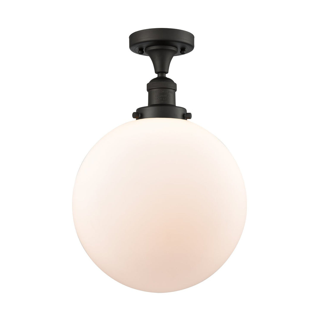 Innovations Franklin Restoration 517-1CH-OB-G201-12 Ceiling Light - Oil Rubbed Bronze