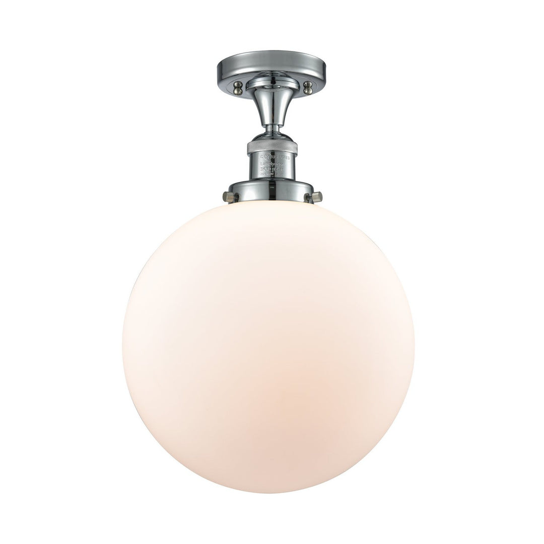 Innovations Franklin Restoration 517-1CH-PC-G201-12 Ceiling Light - Polished Chrome