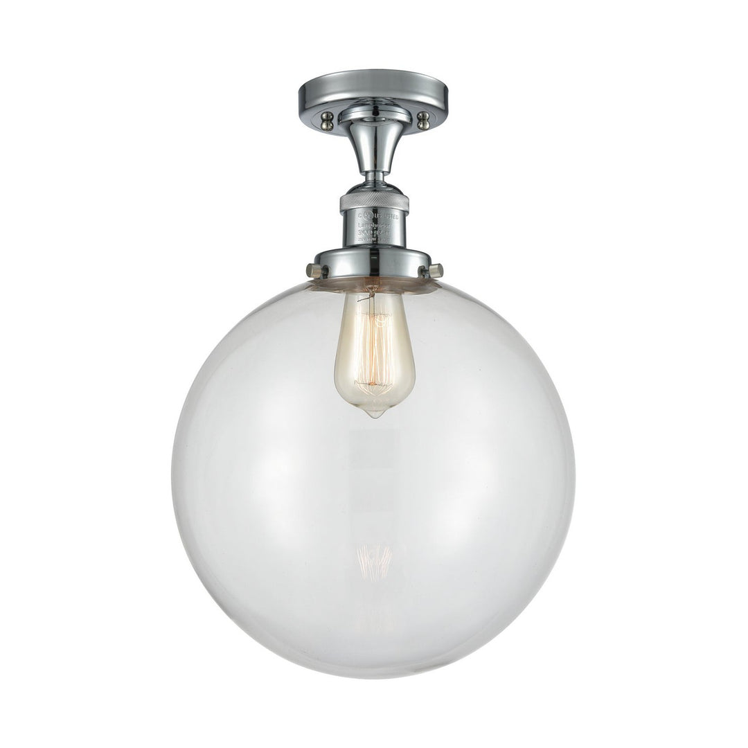 Innovations Franklin Restoration 517-1CH-PC-G202-12-LED Ceiling Light - Polished Chrome