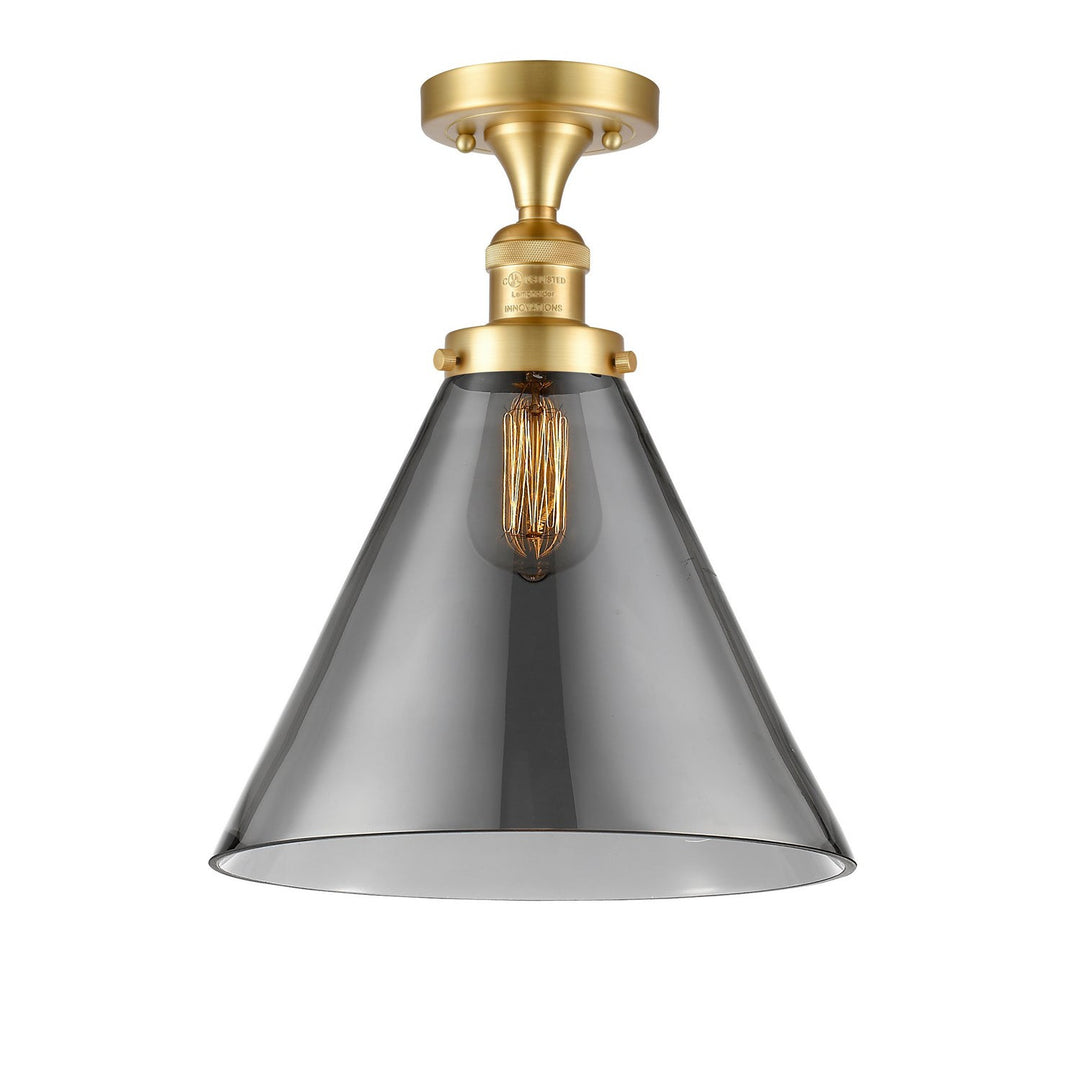 Innovations Franklin Restoration 517-1CH-SG-G43-L Ceiling Light - Satin Gold