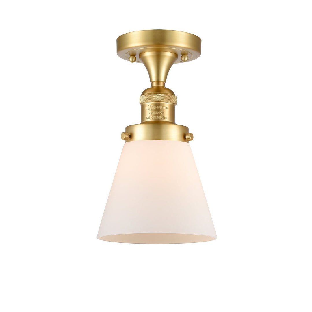 Innovations Franklin Restoration 517-1CH-SG-G61-LED Ceiling Light - Satin Gold
