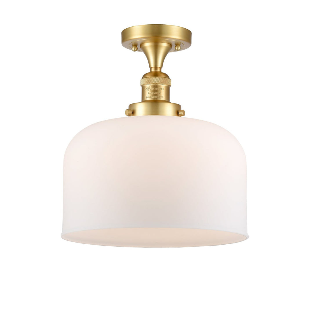 Innovations Franklin Restoration 517-1CH-SG-G71-L Ceiling Light - Satin Gold