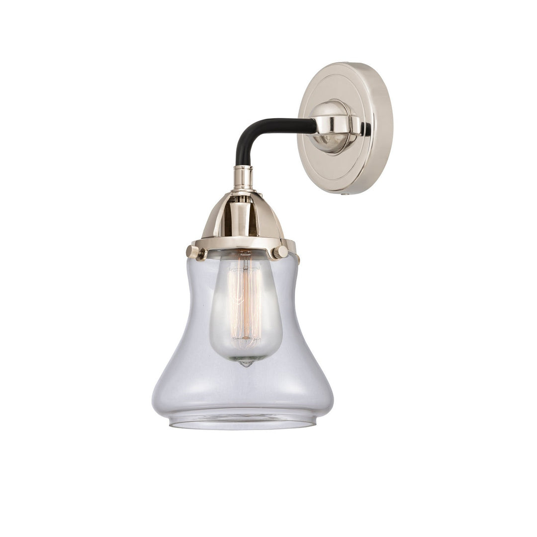 Innovations Nouveau 2 288-1W-BPN-G192 Wall Sconce Light - Black Polished Nickel