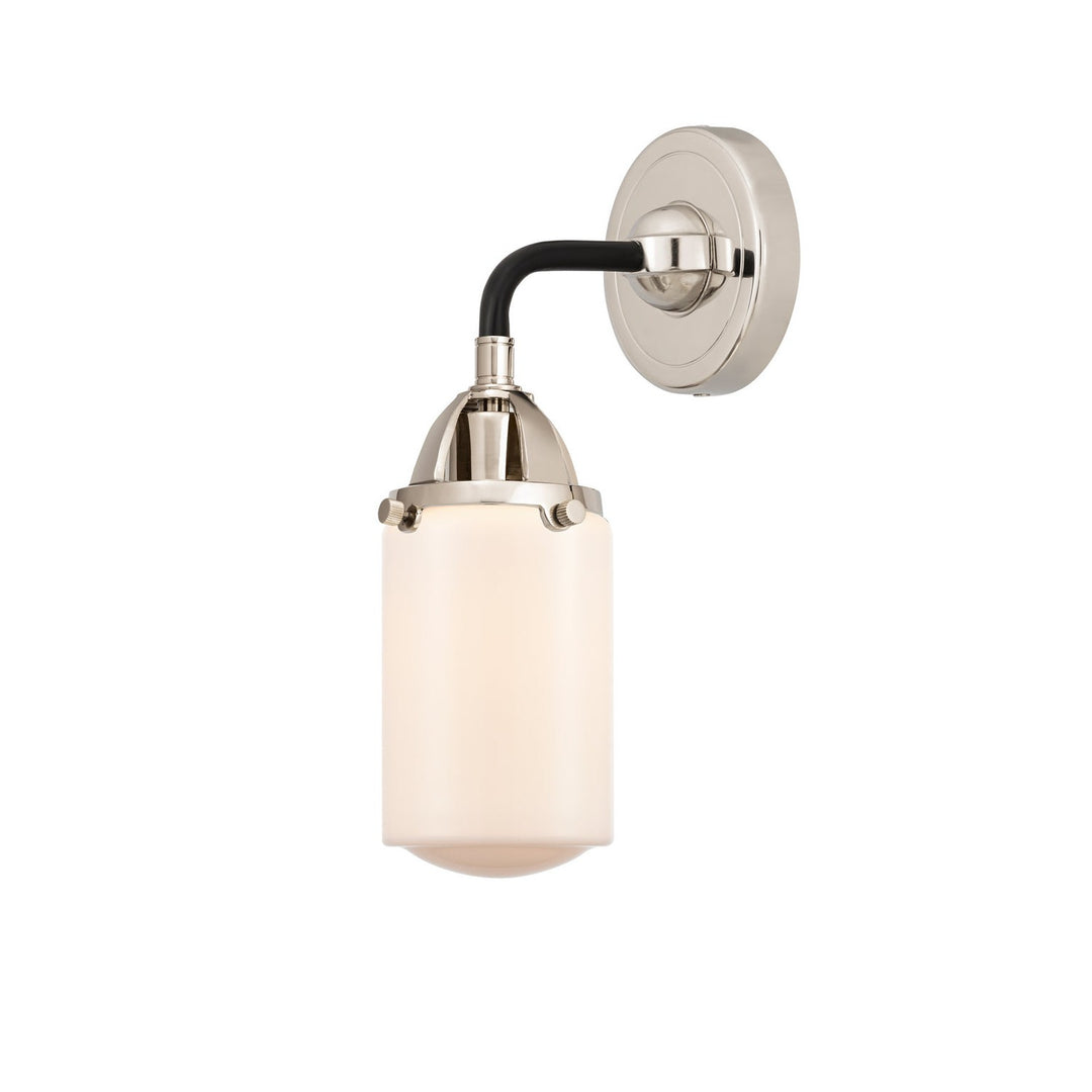 Innovations Nouveau 2 288-1W-BPN-G311 Wall Sconce Light - Black Polished Nickel
