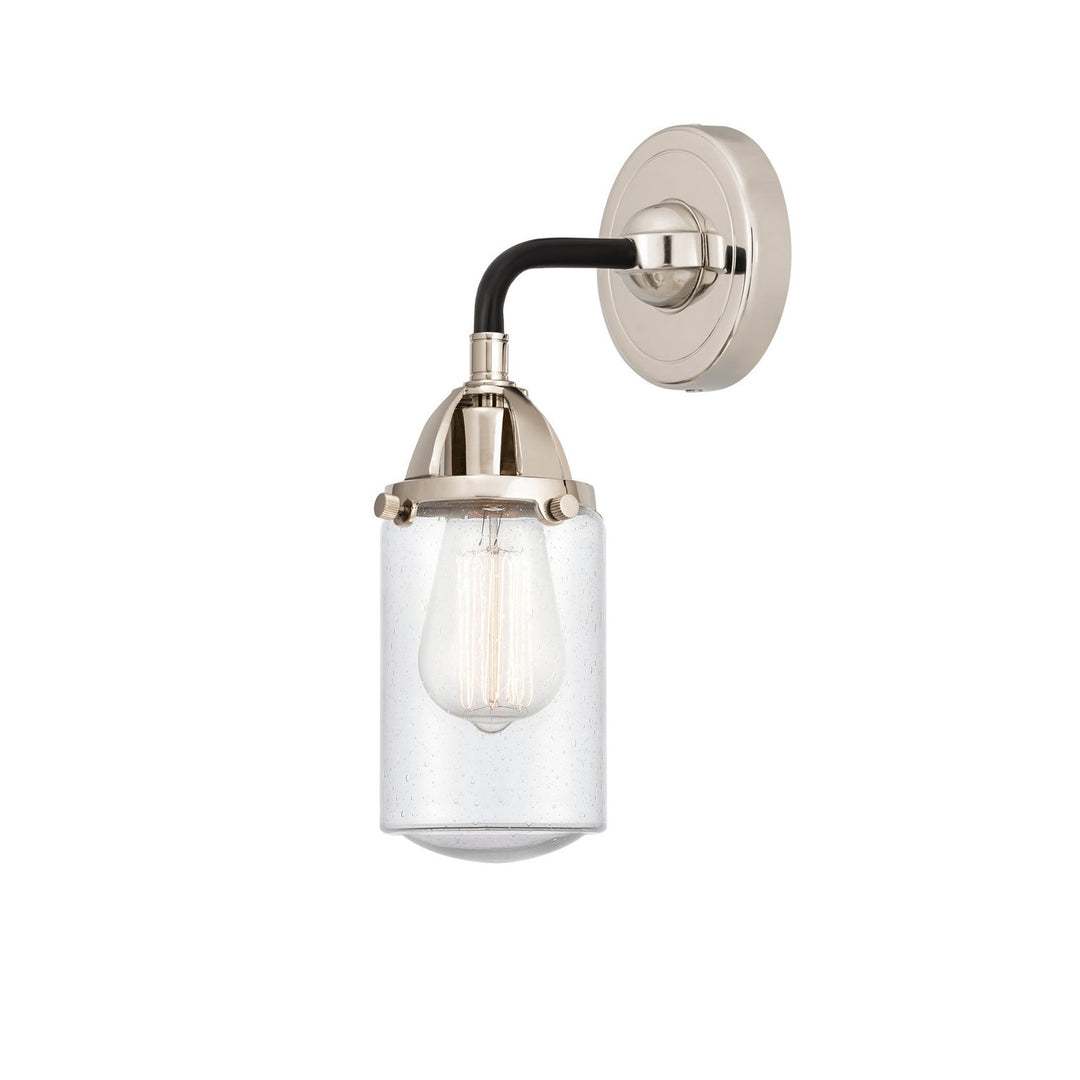 Innovations Nouveau 2 288-1W-BPN-G314 Wall Sconce Light - Black Polished Nickel