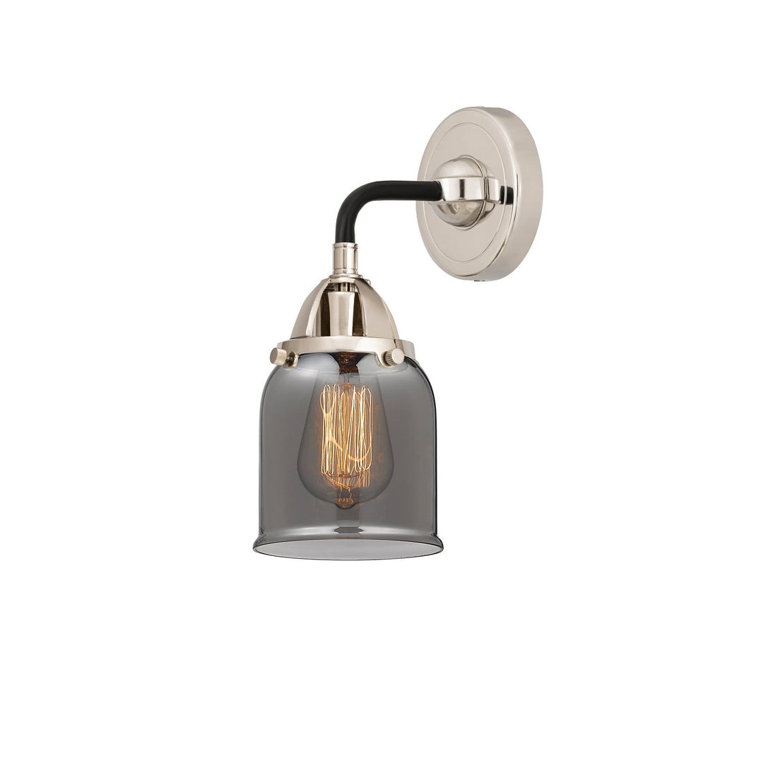 Innovations Nouveau 2 288-1W-BPN-G53 Wall Sconce Light - Black Polished Nickel