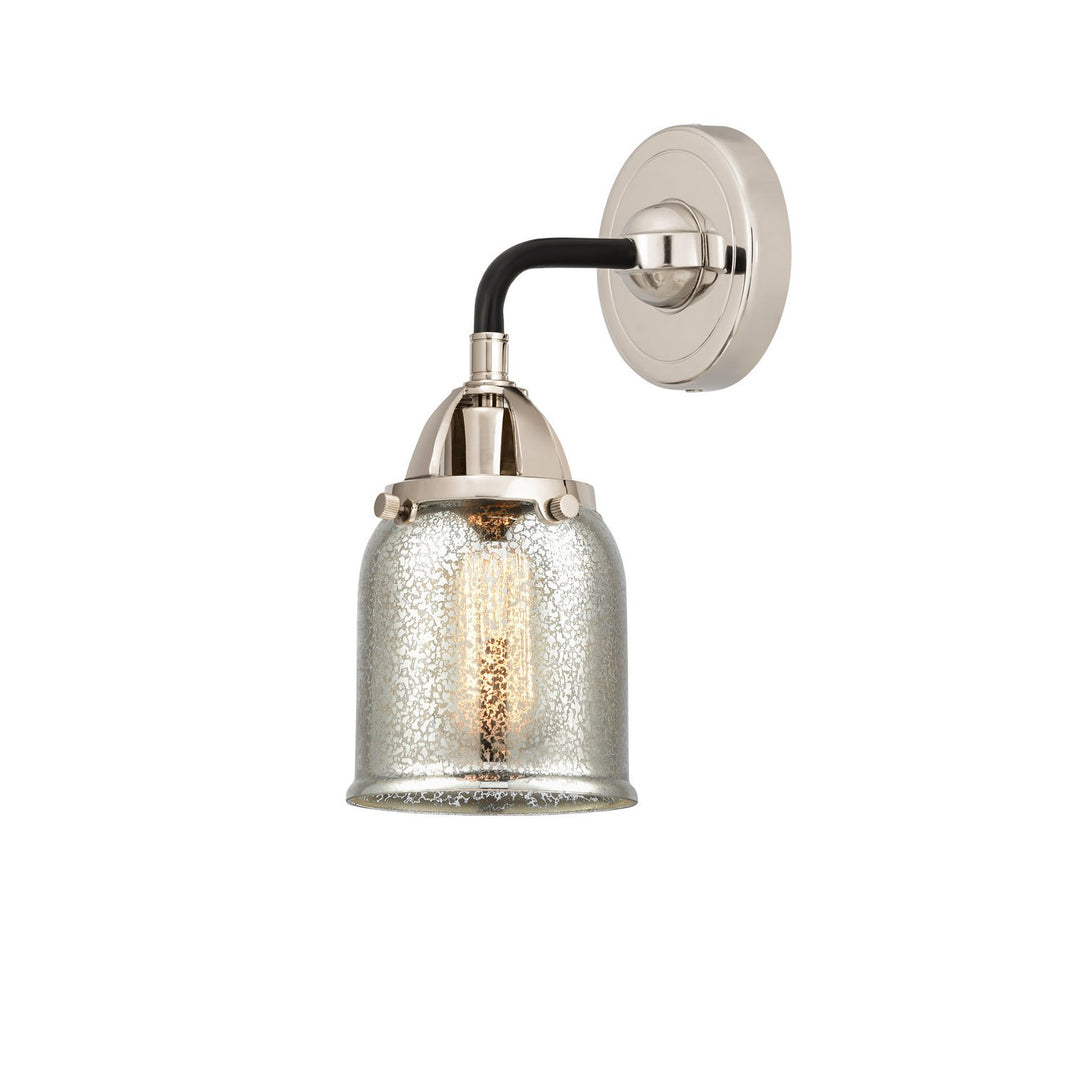 Innovations Nouveau 2 288-1W-BPN-G58 Wall Sconce Light - Black Polished Nickel