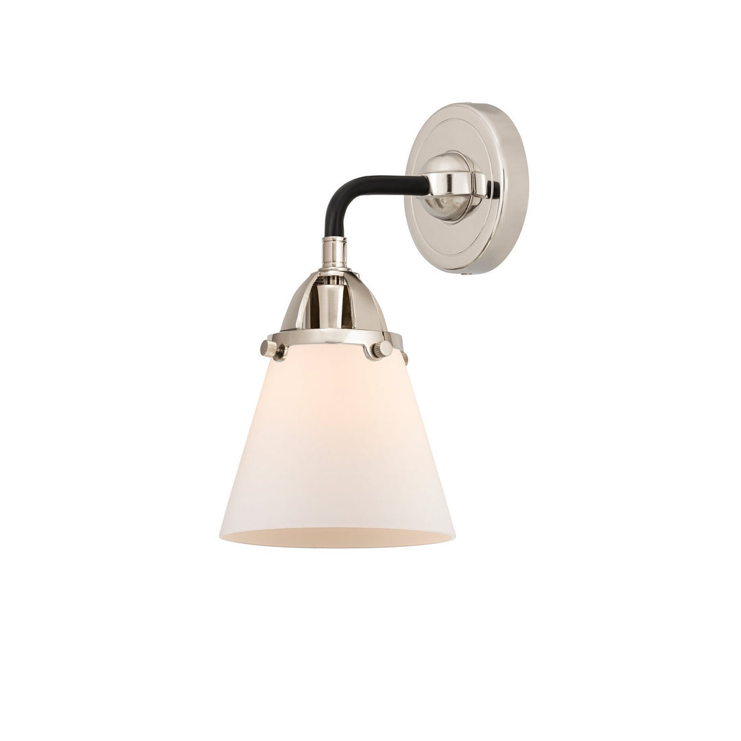 Innovations Nouveau 2 288-1W-BPN-G61 Wall Sconce Light - Black Polished Nickel