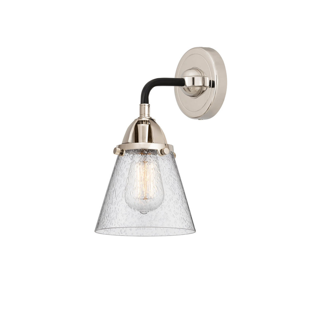 Innovations Nouveau 2 288-1W-BPN-G64 Wall Sconce Light - Black Polished Nickel