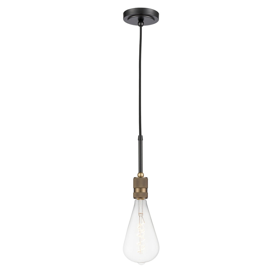 Innovations Restoration 444-1P-BAB-BB-125-LED Pendant Light - Black Antique Brass