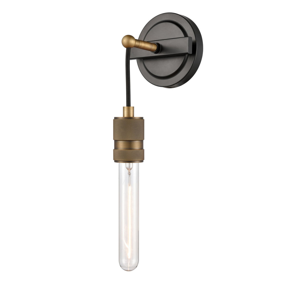 Innovations Restoration 444-1W-BAB-T9-7-LED Wall Sconce Light - Black Antique Brass