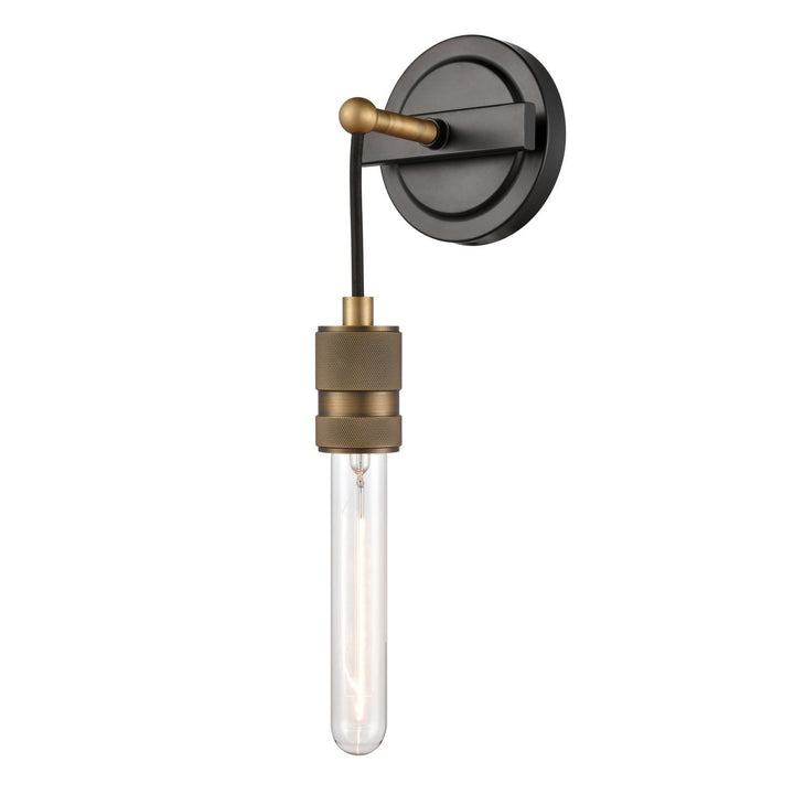 Innovations Restoration 444-1W-BAB-T9-7-LED Wall Sconce Light - Black Antique Brass