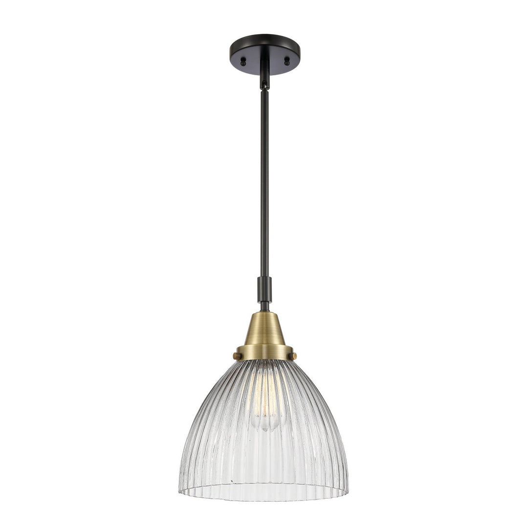 Innovations Caden 447-1S-BAB-G222-LED Pendant Light - Black Antique Brass