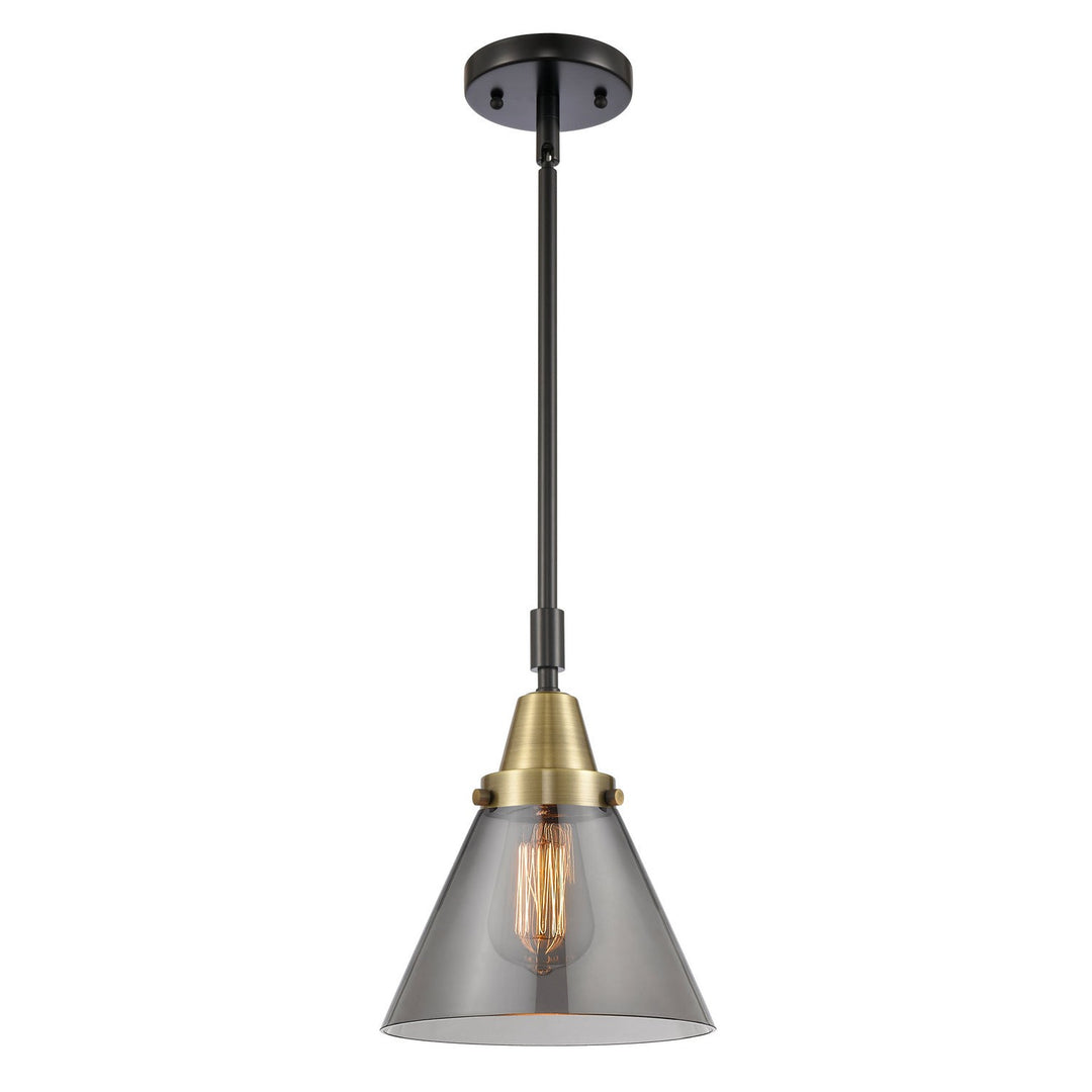 Innovations Caden 447-1S-BAB-G43 Pendant Light - Black Antique Brass