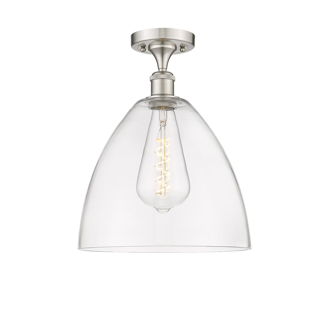 Innovations Ballston 516-1C-SN-GBD-122-LED Ceiling Light - Brushed Satin Nickel