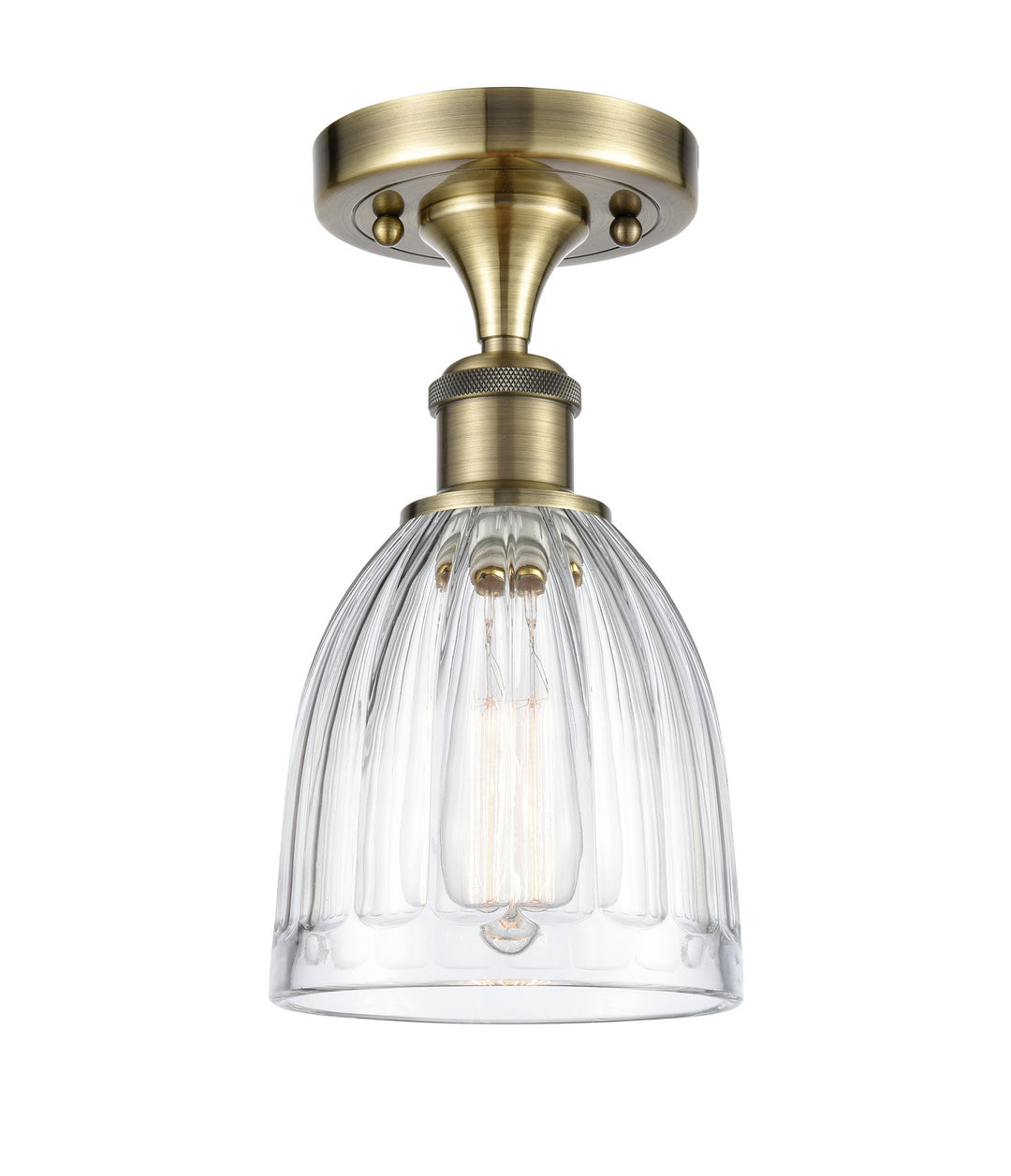 Innovations Ballston 516-1C-AB-G442-LED Ceiling Light - Antique Brass