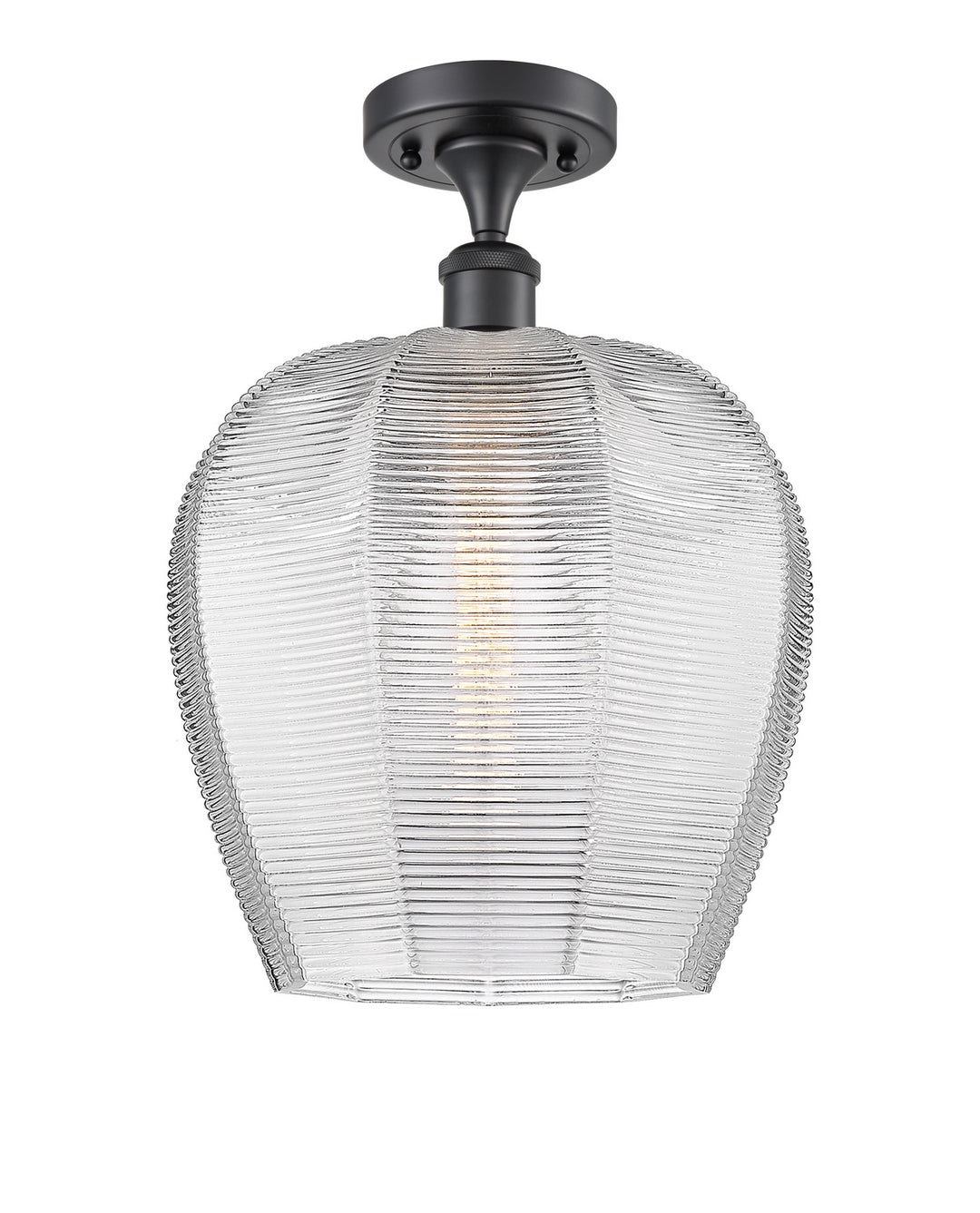 Innovations Ballston 516-1C-BK-G462-12 Ceiling Light - Matte Black