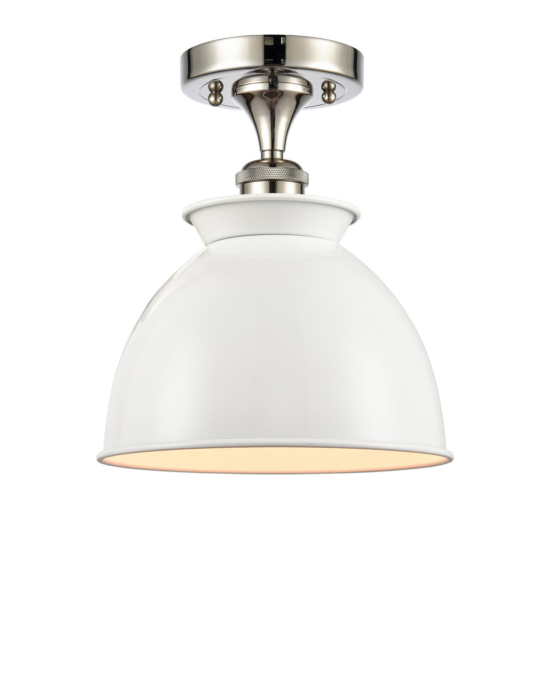 Innovations Ballston 516-1C-PN-M14-W Ceiling Light - Polished Nickel