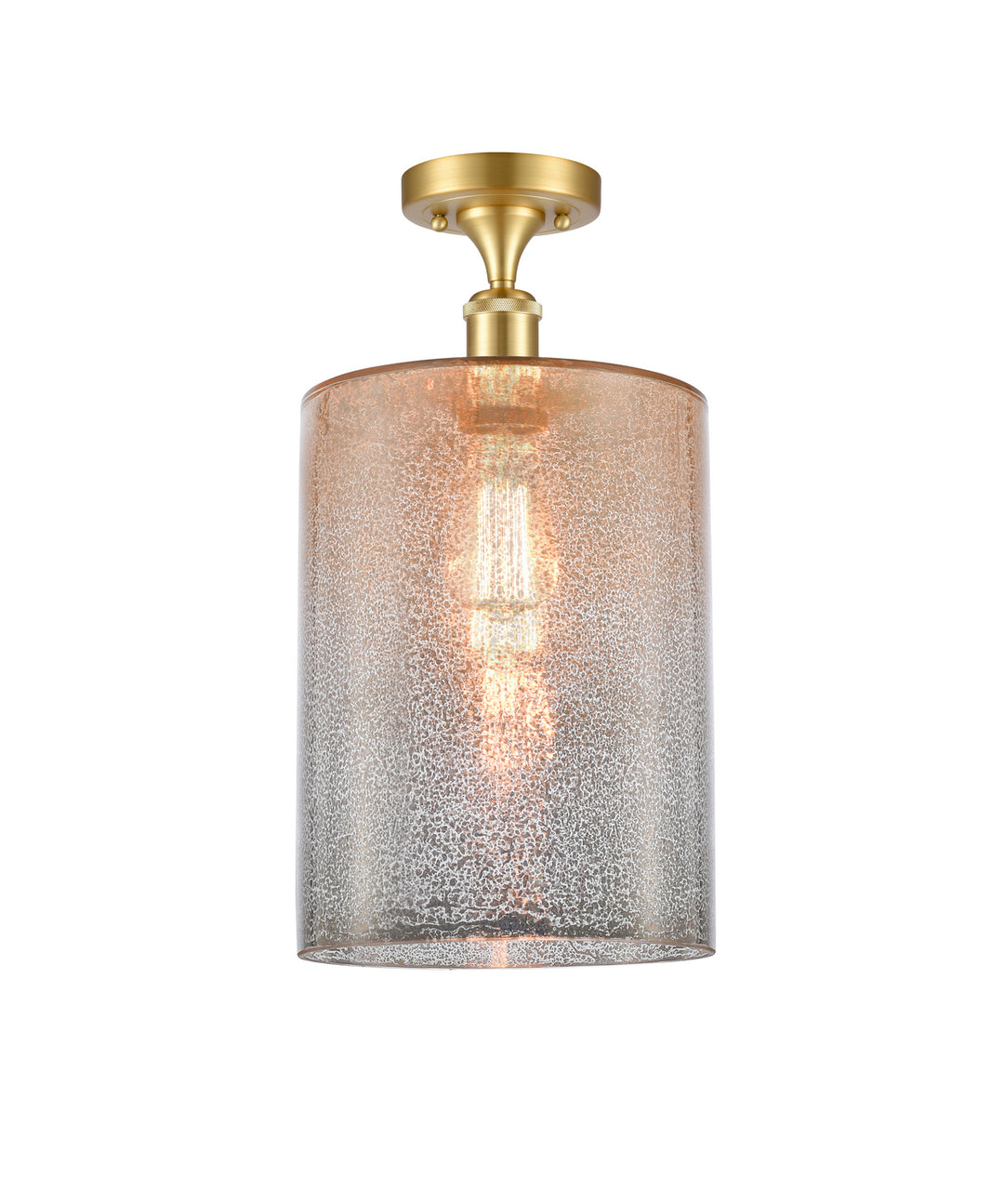 Innovations Ballston 516-1C-SG-G116-L Ceiling Light - Satin Gold