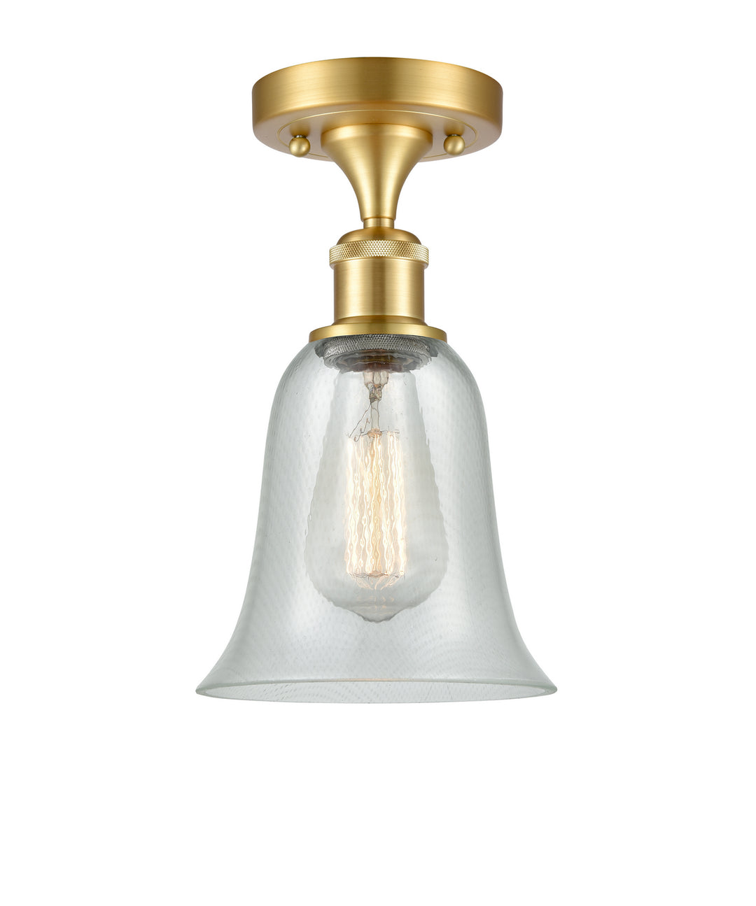 Innovations Ballston 516-1C-SG-G2812-LED Ceiling Light - Satin Gold