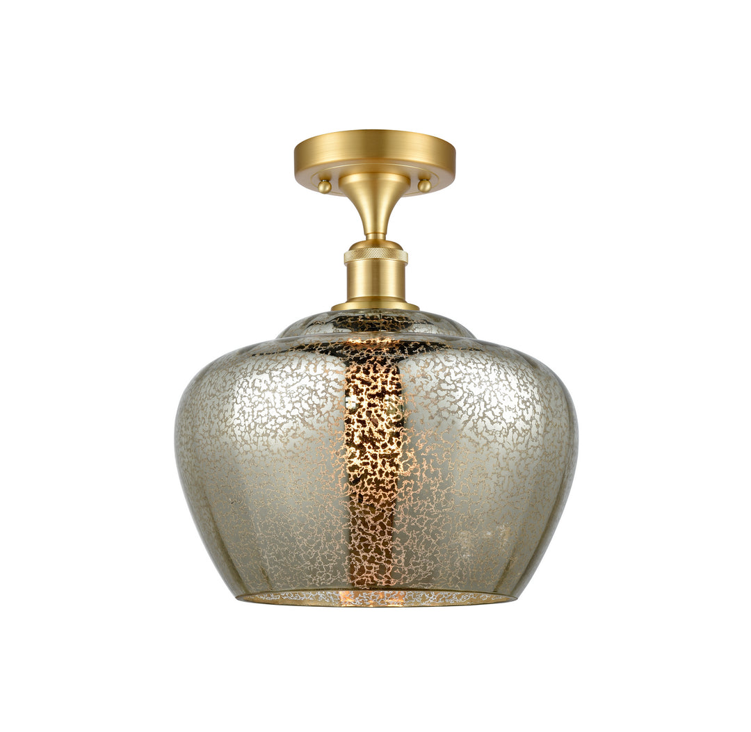 Innovations Ballston 516-1C-SG-G96-L Ceiling Light - Satin Gold
