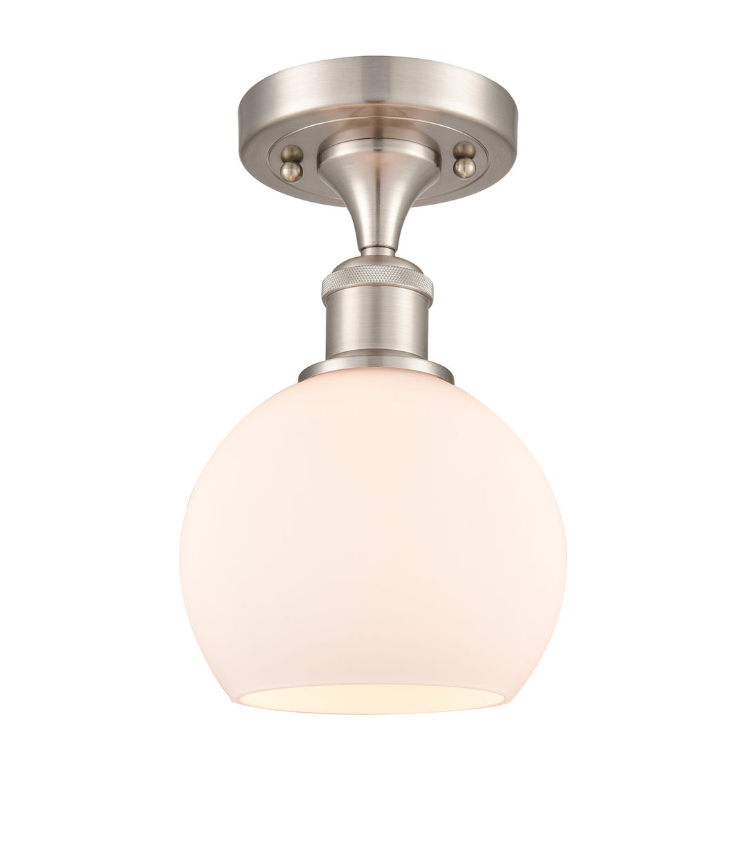 Innovations Ballston 516-1C-SN-G121-6-LED Ceiling Light - Brushed Satin Nickel