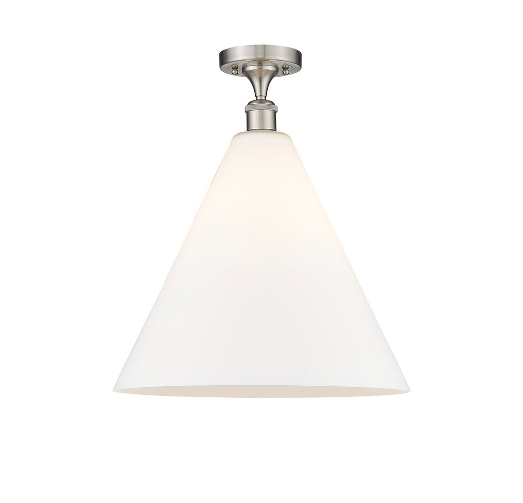 Innovations Ballston 516-1C-SN-GBC-161 Ceiling Light - Brushed Satin Nickel