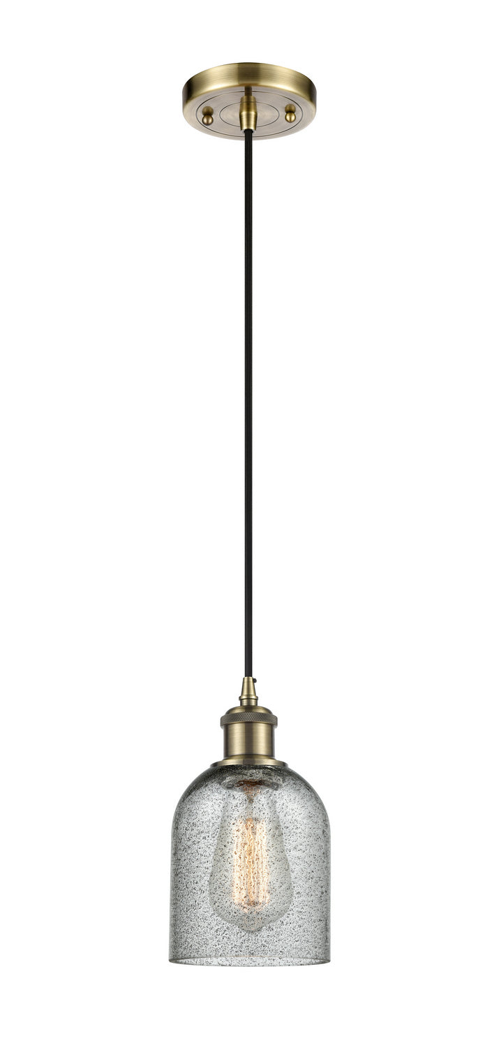 Innovations Ballston 516-1P-AB-G257-LED Pendant Light - Antique Brass