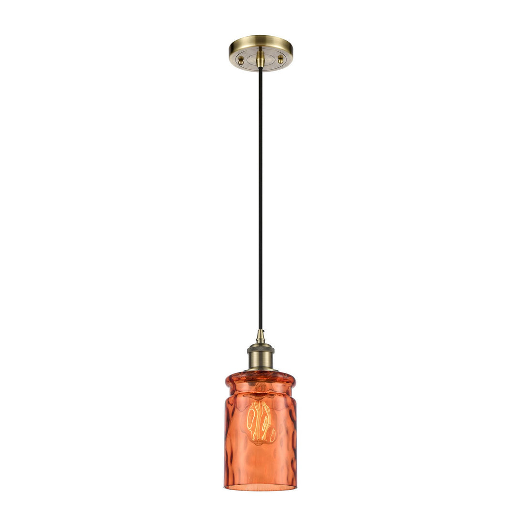 Innovations Ballston 516-1P-AB-G352-TUR Pendant Light - Antique Brass