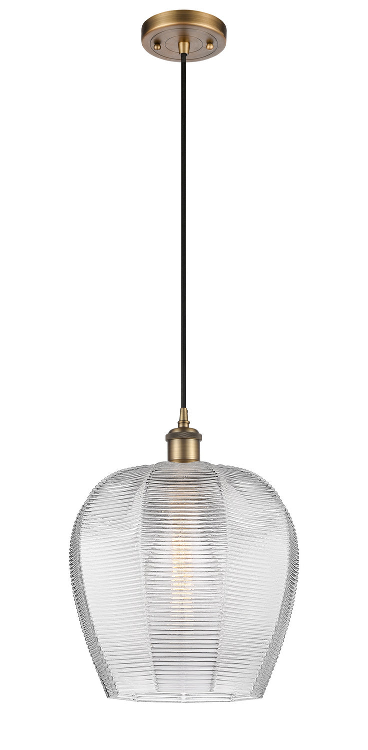 Innovations Ballston 516-1P-BB-G462-12-LED Pendant Light - Brushed Brass