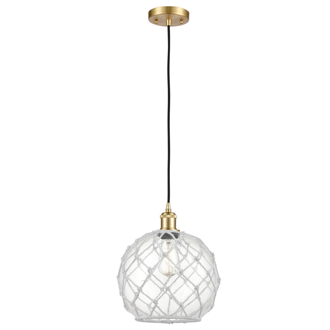 Innovations Ballston 516-1P-SG-G122-10RW-LED Pendant Light - Satin Gold