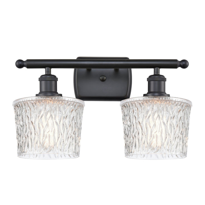 Innovations Ballston 516-2W-BK-G402-LED Bath Vanity Light 16 in. wide - Matte Black