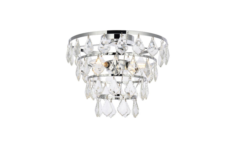 Elegant Ella 1101F16C Ceiling Light - Chrome