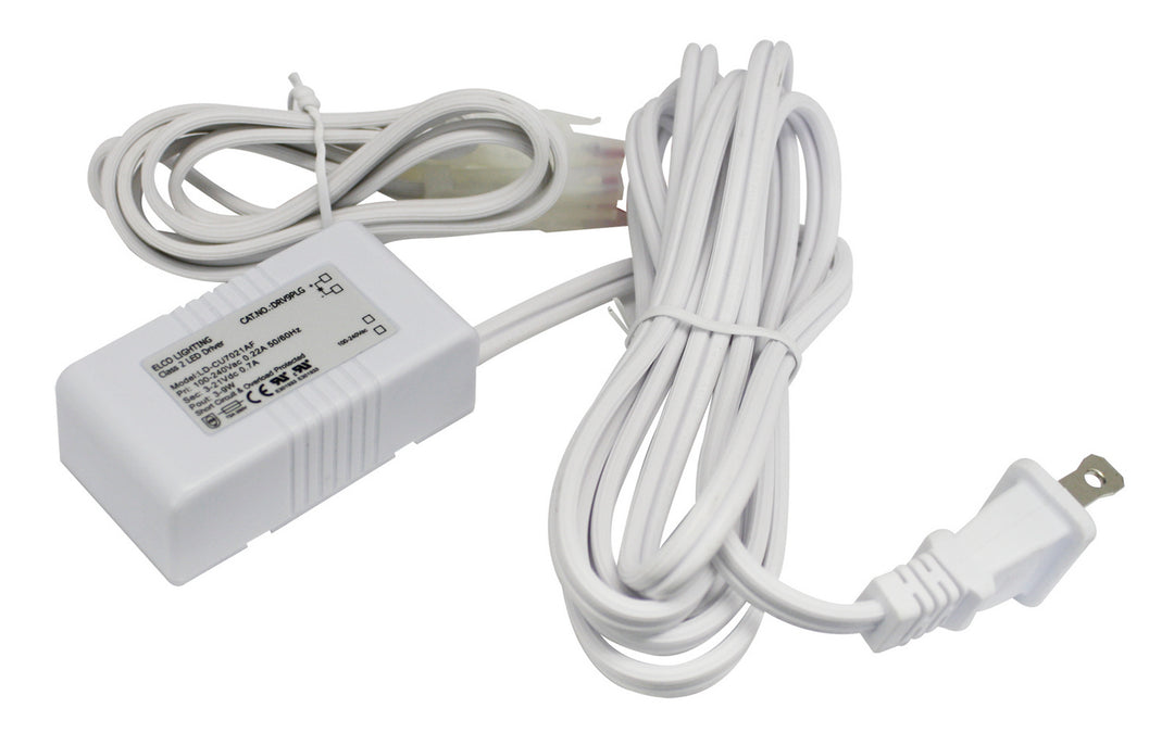 Elco Lighting DRV9W  Led Puck Lights Driver Decor White