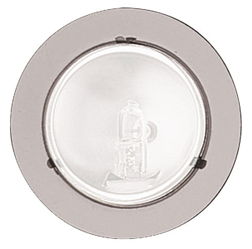 Elco Lighting E228NS  Mini Lght W/Frstd Lens W/Lamp Recessed Light Pewter, Nickel, Silver