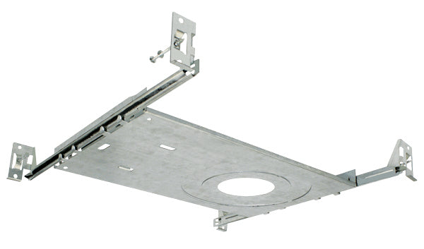 Elco Lighting E246LF1  New Construction Universal Frame With Hanger Bars Recessed Light Pewter, Nickel, Silver