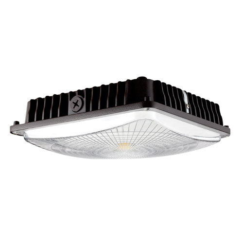 Elco Lighting ECP70M50  Led Canopy Utility Light Bronze / Dark