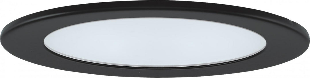 Elco Lighting EL1412B  Adjustable Shower Trim With Reflector Trim Recessed Light Black