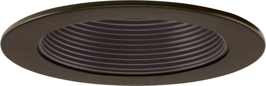 Elco Lighting EL1424BZ  Adjustable Wall Wash Baffle Trim Recessed Light Bronze / Dark