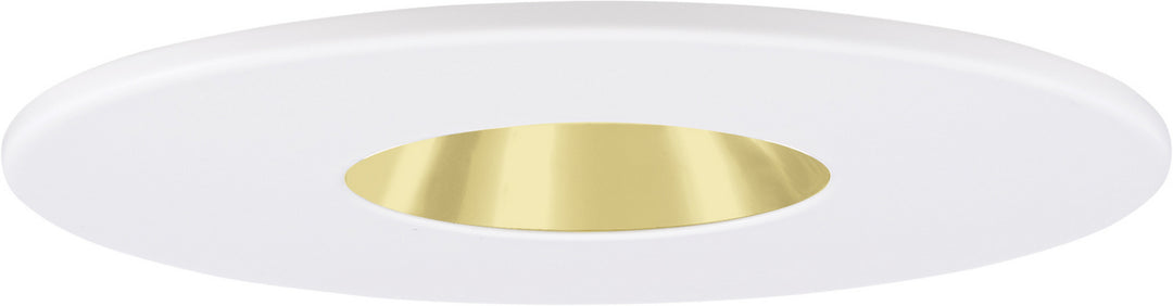 Elco Lighting EL1429G  Adjustable Pinhole With Reflector Trim Recessed Light White