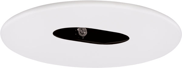 Elco Lighting EL1430W  Adjustable Slot Aperture One Piece Trim Recessed Light White