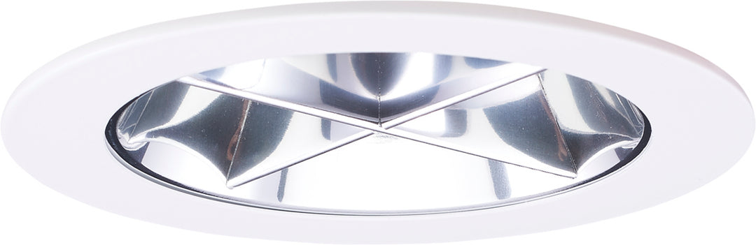 Elco Lighting EL1444C  Reflector Cross Blade Trim Recessed Light White